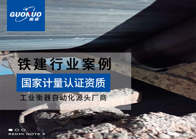 中國鐵建重工ICS-30皮帶秤項目